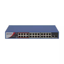 Hikvision DS-3E0318P-E/M(B) 16 Port Fast Ethernet Unmanaged POE Switch